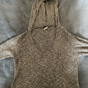 Fashion nova cropped hoodie